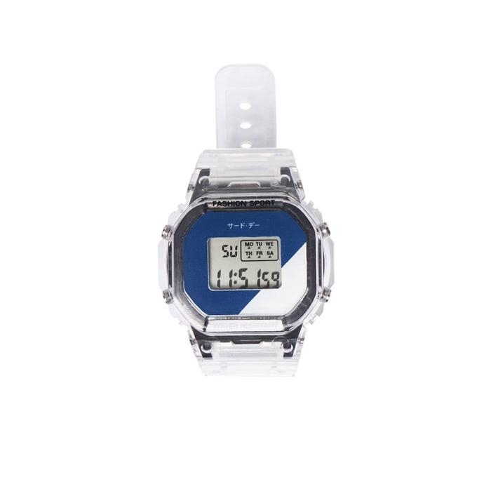 Gambar Third Day AMC22 Jam Tangan Digital Transparan Navy White Katakana dari THIRD DAY Kota Bandung Tokopedia