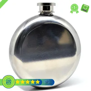 Botol Minum Wine Anti Karat Stainless Steel Desain Minimalis 5oz