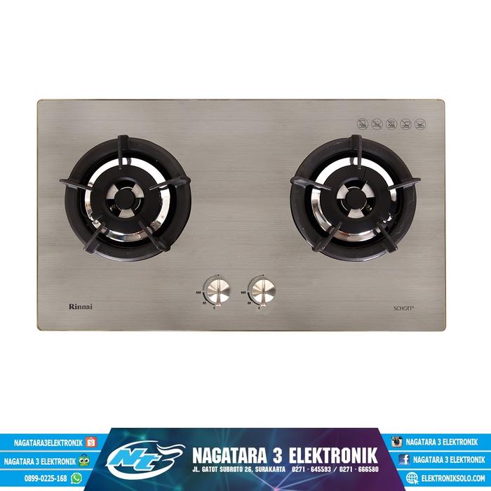 Gambar KOMPOR TANAM RINNAI RB-2GH-C (SS) dari NAGATARA 3 ELEKTRONIK Kota Surakarta Tokopedia