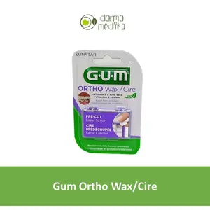 Lilin Gigi Ortho Behel Kawat Gigi Merk GUM rasa mint