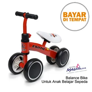 Sepeda Balance Bike Anak untuk Belajar Bersepeda umur 1-3 Tahun