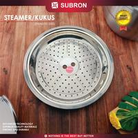 Gambar SUBRON Steamer Alas Kukus Besar 34cm Tebal Tatakan Kukusan Wajan Panci dari SUBRON KITCHENWARE Kab. Bandung 1 Tokopedia