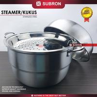 Gambar SUBRON Steamer Alas Kukus Besar 34cm Tebal Tatakan Kukusan Wajan Panci dari SUBRON KITCHENWARE Kab. Bandung 3 Tokopedia