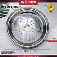 Gambar SUBRON Steamer Alas Kukus Besar 34cm Tebal Tatakan Kukusan Wajan Panci dari SUBRON KITCHENWARE Kab. Bandung 4 Tokopedia