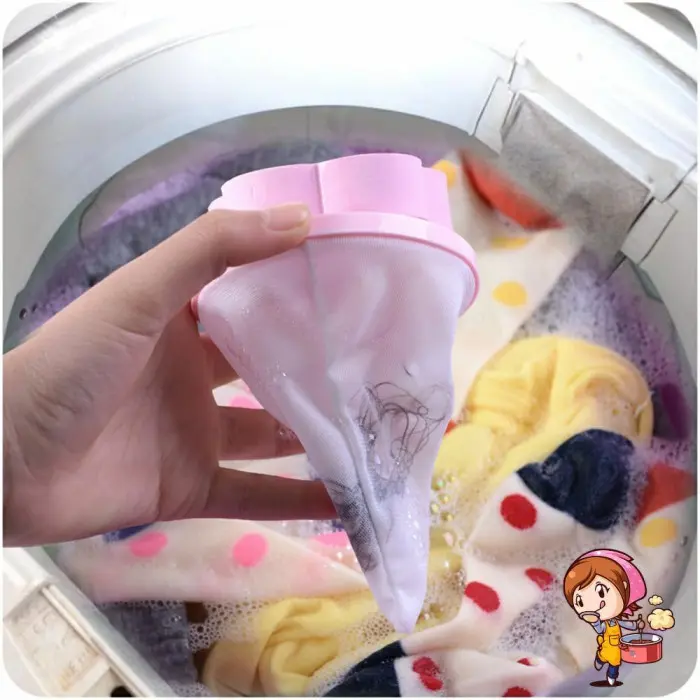 Kantong Saringan Kotoran Mesin Cuci FL01 Pakaian Rambut Bulu Filter