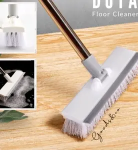 Sikat WC 2 in 1 Dengan Wiper Sikat Toilet Sikat Lantai Toilet Sikat TI