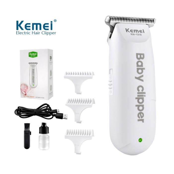 Gambar Kemei KM-1319 KM-1318 Baby Clipper Cukur Rambut Bayi Shaver Trimmer dari Central Electronic New Kota Administrasi Jakarta Barat Tokopedia