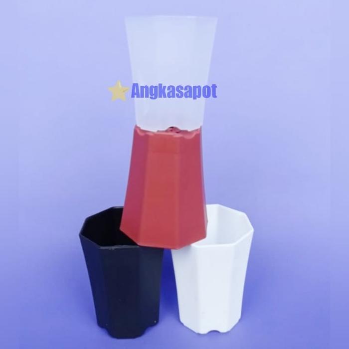 Gambar Pot NKT Pagoda 5 Mini Warna Untuk Bunga Tanaman - Putih dari Angkasapot Kota Tangerang 3 Tokopedia