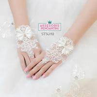 Gambar Sarung Tangan Pengantin Modern l Fingerless l Aksesoris wanita STS 012 dari Aksesoris Pengantin Online Kota Surabaya 2 Tokopedia