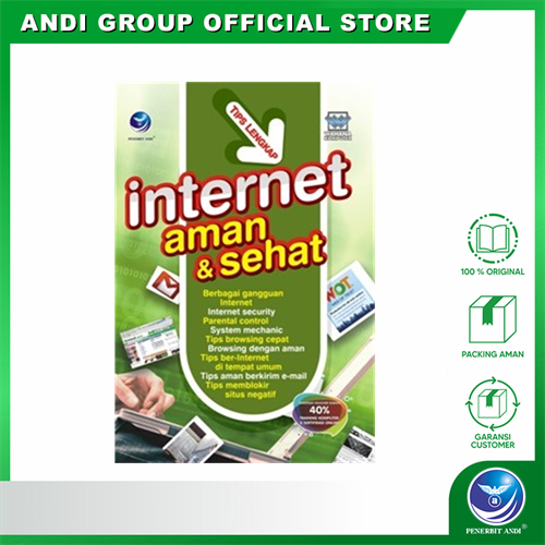 Gambar Tips Lengkap Internet Aman Dan Sehat dari Andi Publisher Kab. Sleman Tokopedia