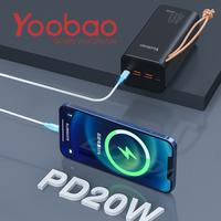 Gambar Yoobao H40 40000mAh PD45W Quick Charge Ultra High Capacity Powerbank - Putih dari JakartaCamera Kota Administrasi Jakarta Barat 4 Tokopedia