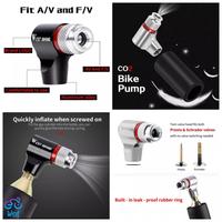 Gambar WEST BIKING CO2 Bike Pump Inflator Bicycle Sleeve Adaptor Pompa Sepeda - Red dari Wof Wheel of Fortune Official Kab. Tangerang 3 Tokopedia