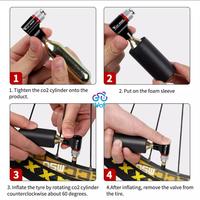 Gambar WEST BIKING CO2 Bike Pump Inflator Bicycle Sleeve Adaptor Pompa Sepeda - Red dari Wof Wheel of Fortune Official Kab. Tangerang 4 Tokopedia