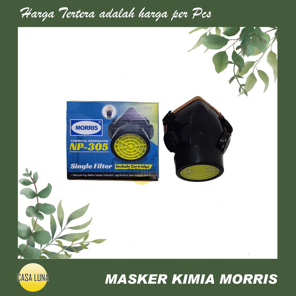 Masker Kimia Debu dan Asap NP 305 Morris