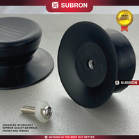 Gambar SUBRON Universal Knob Tutup Panci Wajan Knop Cover Lid Handle Pegangan - Merah Kecil dari SUBRON KITCHENWARE Kab. Bandung 2 Tokopedia