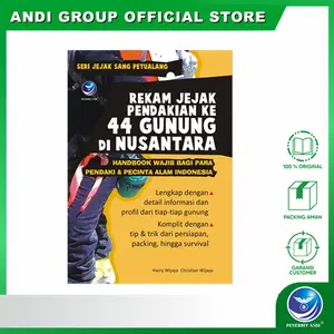 Rekam Jejak Pendakian Ke 44 Gunung Di Nusantara- Penerbit Andi