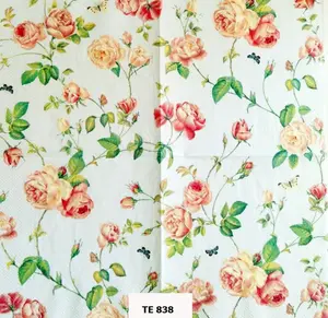 TISU NAPKIN DECOUPAGE EROPAH 33X33 CM TE 838 TTS