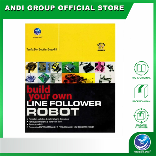 Gambar Build Your Own Line Follower Robot+cd/200079246 dari Andi Publisher Kab. Sleman Tokopedia