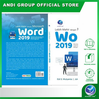 Gambar Lebih Mahir Dengan MS Word 2019, Membantu Menulis Dokumen Laporan dari Andi Publisher Kab. Sleman 2 Tokopedia