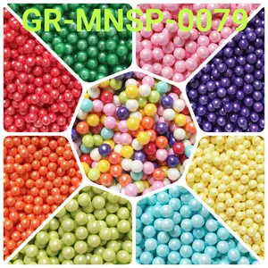 GR-MNSP-0079 Sprinkles springkel sprinkel 10gr mutiara hijau gold mix