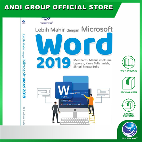 Gambar Lebih Mahir Dengan MS Word 2019, Membantu Menulis Dokumen Laporan dari Andi Publisher Kab. Sleman Tokopedia