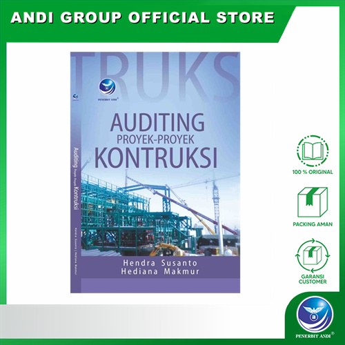 Gambar Penerbit Andi- Auditing Proyek-Proyek Kontruksi dari Andi Publisher Kab. Sleman Tokopedia