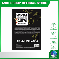 Gambar Mantap UN Matematika SD/MI Kelas VI,Materi, Teori & Latihan Soal Lengk dari Andi Publisher Kab. Sleman 2 Tokopedia