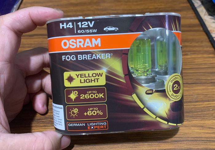Gambar Bohlam lampu LED H4 FOG BREAKER Osram (SET) dari Osamu Shop Kota Administrasi Jakarta Utara Tokopedia