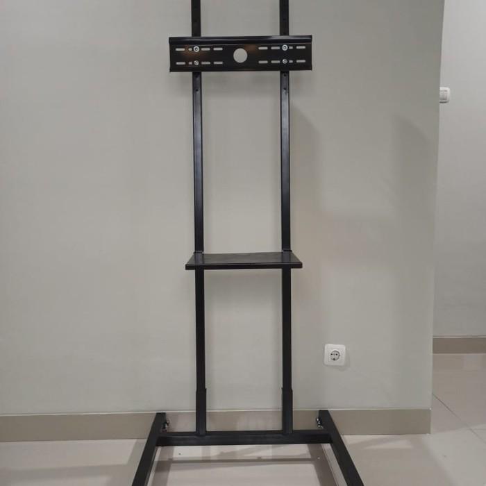 Bracket Standing TV LED Stand Roda 32 - 65 Inch Hitam Tripod - Shop ...