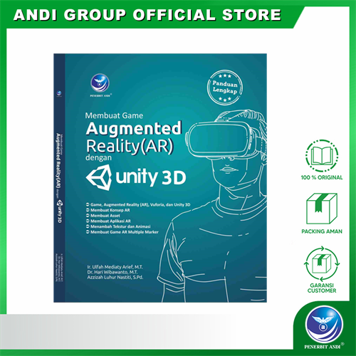 Gambar Panduan Lengkap: Membuat Game Augmented Reality(AR) dengan Unity 3D dari Andi Publisher Kab. Sleman Tokopedia