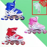 Gambar Sepatu Roda Anak/ Sepatu Roda Inliner Skate Power Sport FREE BAUT 603 - L, MERAH dari SUPPLIER MAINAN ANAK MURAH Kota Surabaya 1 Tokopedia