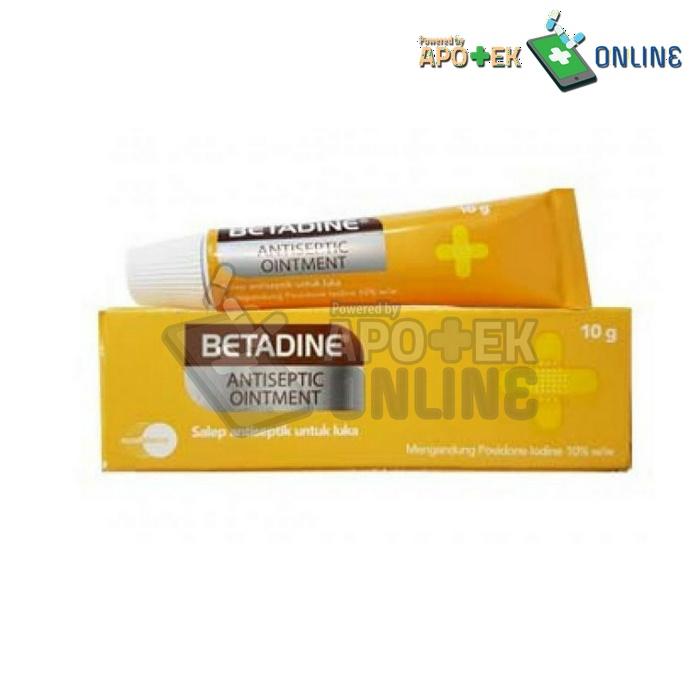 Gambar Betadine 10% Salep 10g / anti infeksi / salep antiseptik dari Apotek Ilna Farma Babelan Kab. Bekasi Tokopedia