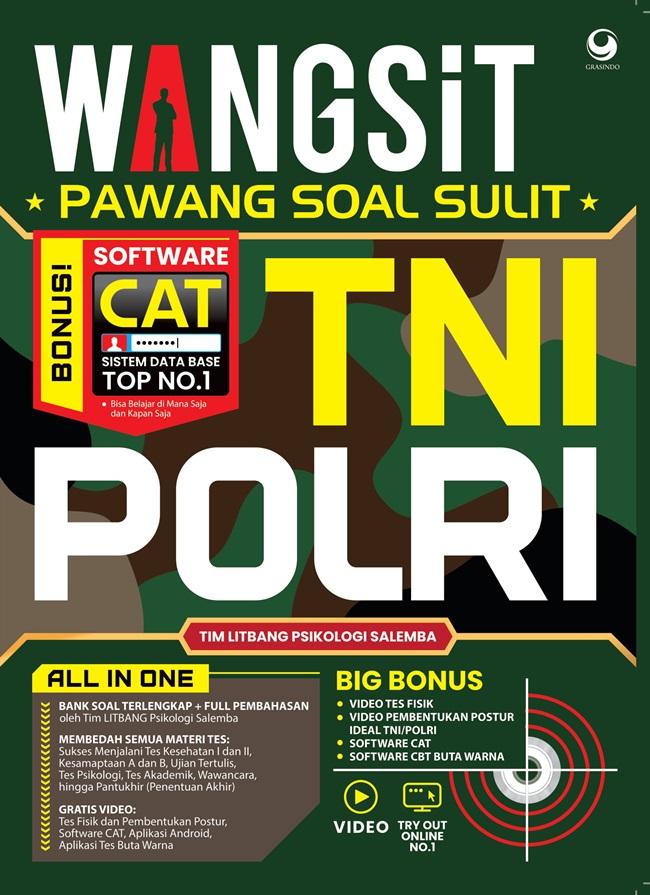 Gambar WANGSIT PAWANG SOAL SULIT TNI POLRI dari Gramedia Kota Administrasi Jakarta Timur Tokopedia