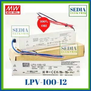 MEANWELL LPV-100-12 Power Supply LED Outdoor LPV10012 LPV 100 12