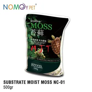 500gr Forest Moss Alas Kandang Substrate Bedding Reptil Nomoy NC-01