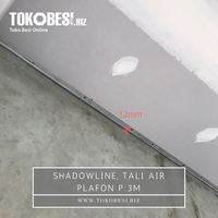 Gambar Shadowline, tali air plafon p:3m dari Tokobesi Biz Kota Bandung 2 Tokopedia