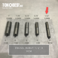 Gambar Engsel bubut 1/2" (12mm) x 9cm (bh) dari Tokobesi Biz Kota Bandung 1 Tokopedia