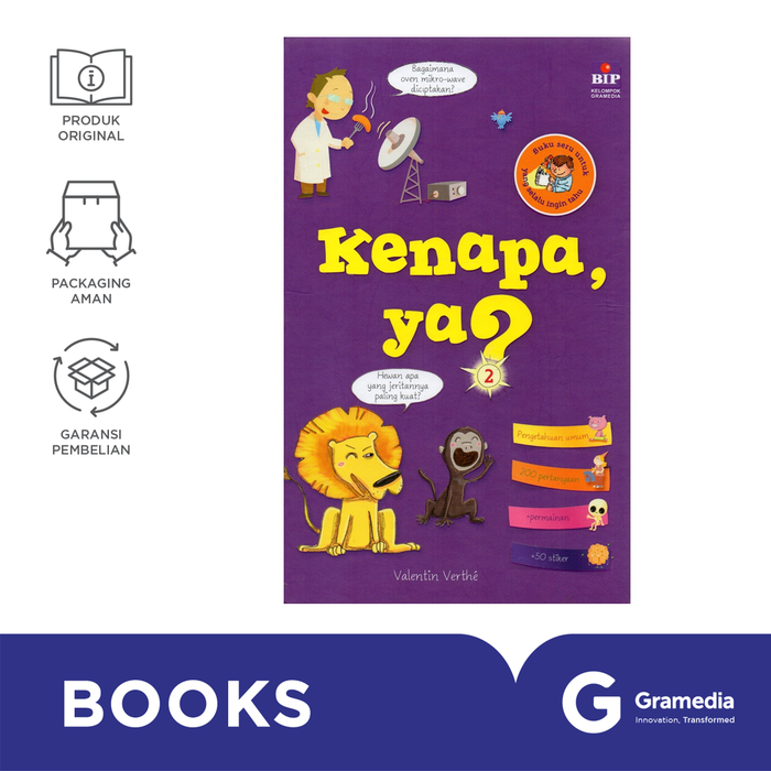 Gambar KENAPA YA ? 2 dari Gramedia Kota Administrasi Jakarta Utara Tokopedia