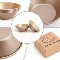Gambar Chefmade WK9197 - Egg Tart Mould / Cetakan Pie Susu 3inch isi 4 dari Trinity Kitchen Kota Administrasi Jakarta Barat 4 Tokopedia