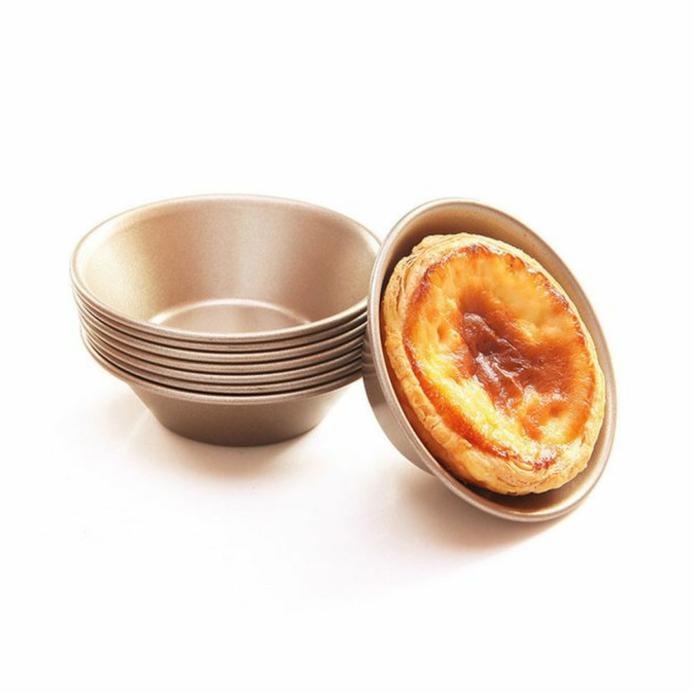 Gambar Chefmade WK9197 - Egg Tart Mould / Cetakan Pie Susu 3inch isi 4 dari Trinity Kitchen Kota Administrasi Jakarta Barat Tokopedia