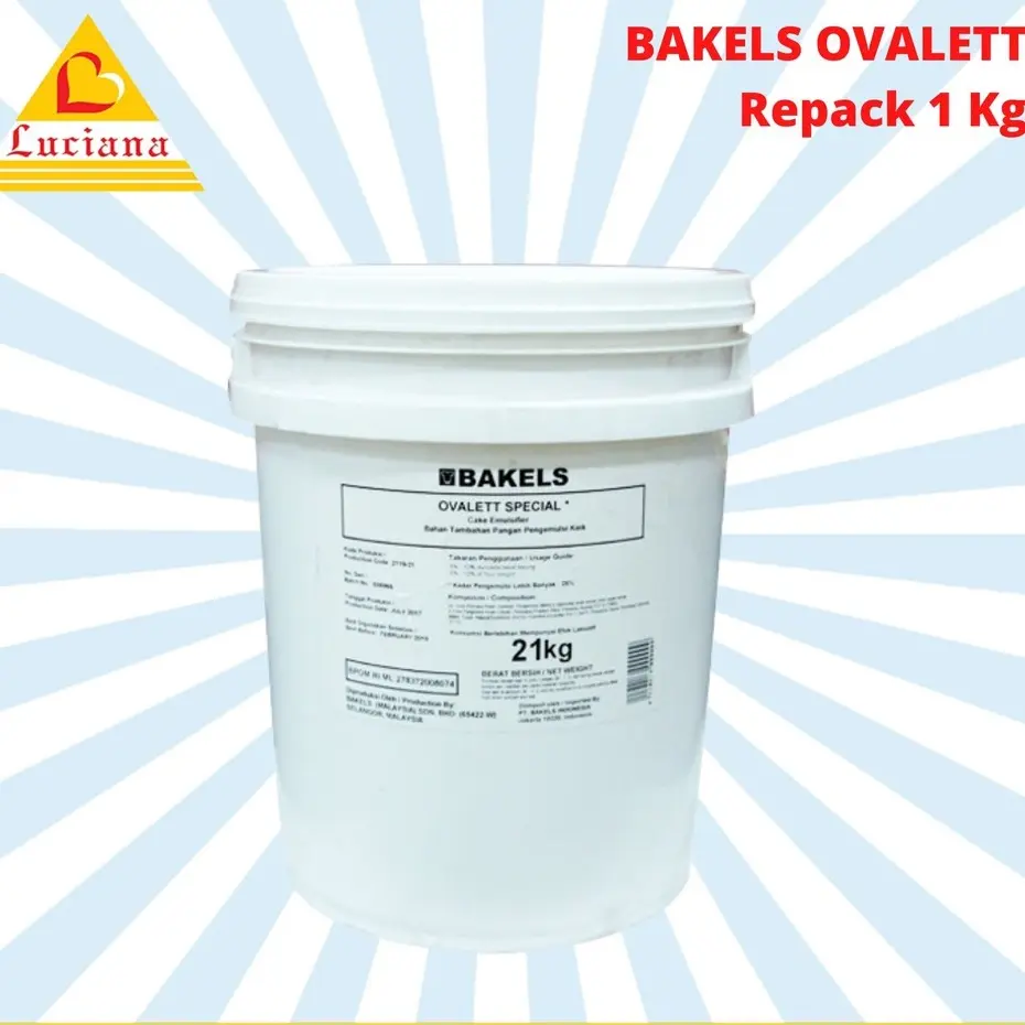OVALET pengemulsi pengembang emulsifier kue special bakels 1kg