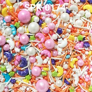 SPK-0174 Sprinkles sprinkle springkel 1kg 1 kilo mix rainbow mutiara