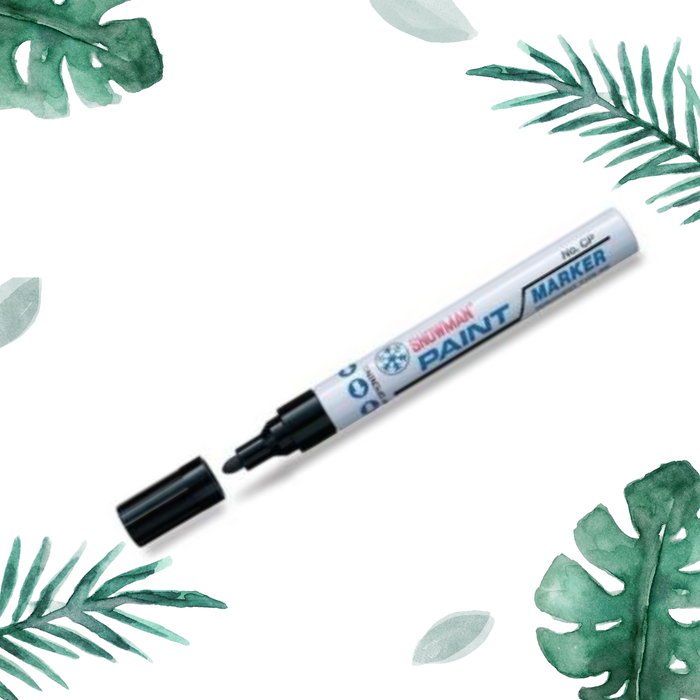 Gambar PAINT MARKER CP BLACK SNOWMAN dari TMbookstore Best Value Kota Depok Tokopedia