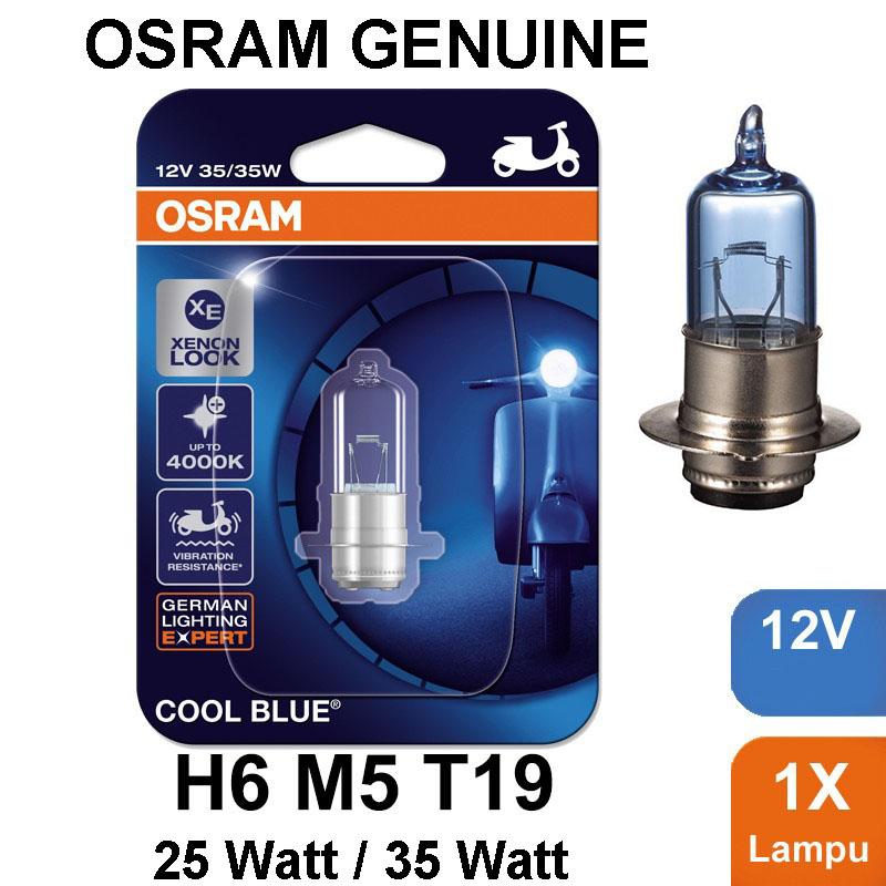 Lampu Motor OSRAM COOL BLUE XEON RC H6 M5 T19 35W