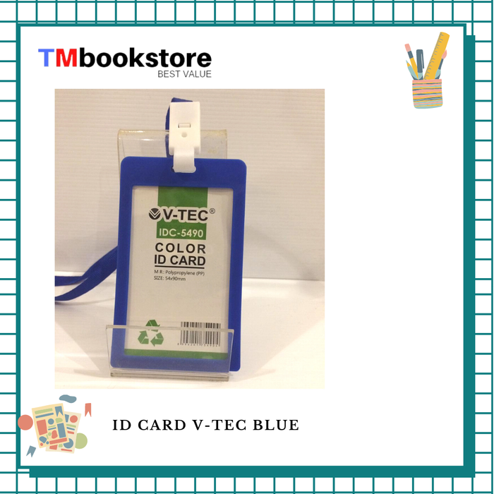 Gambar ID CARD VTEC BLUE BP dari TMbookstore Best Value Kota Depok Tokopedia