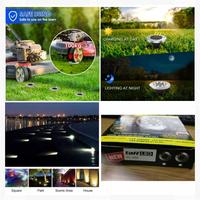 Gambar Lampu Lantai Tanam Taman Outdoor Solar Tenaga Surya Waterproof LED dari Glotima Kota Administrasi Jakarta Barat 3 Tokopedia