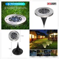 Gambar Lampu Lantai Tanam Taman Outdoor Solar Tenaga Surya Waterproof LED dari Glotima Kota Administrasi Jakarta Barat 1 Tokopedia