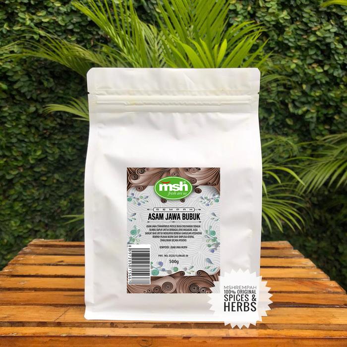 Gambar Asam Jawa Bubuk Original 500 g dari MSH REMPAH Kota Administrasi Jakarta Selatan Tokopedia