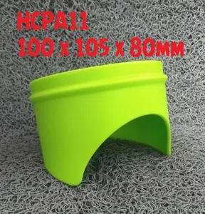 Hiding Cave Reptile | Plastic Cave Tempat Sembunyi Nomoy Hijau Piston