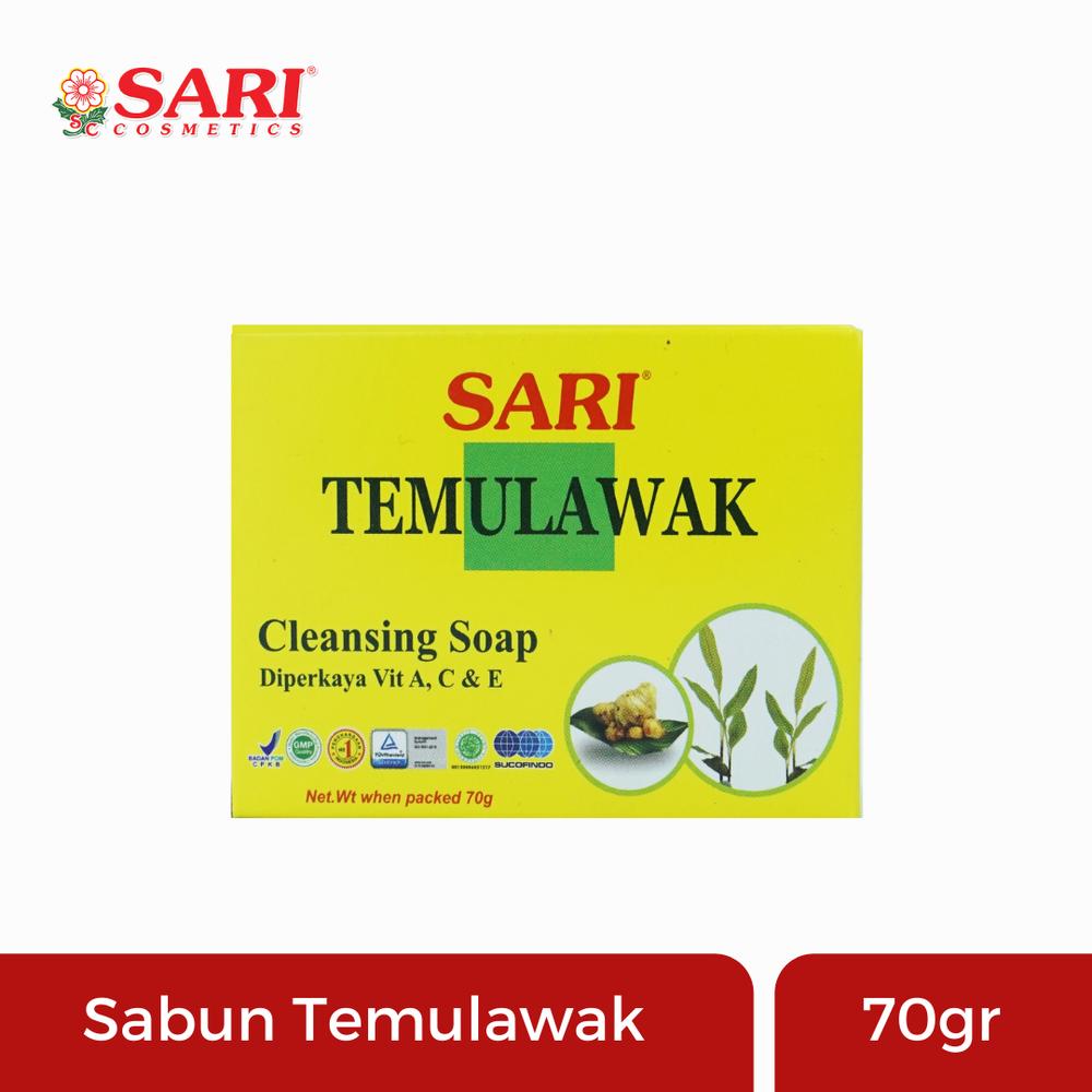 Sabun Temulawak Cleansing Soap 70gr SARI